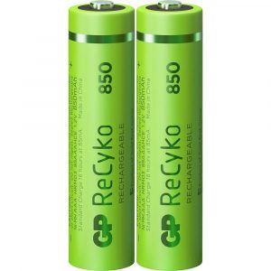 GP Batteries ReCyko+ HR03 Oplaadbare AAA batterij (potlood) NiMH 850 mAh 1.2 V 2 stuk(s)