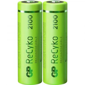 GP Batteries ReCyko+ HR06 Oplaadbare AA batterij (penlite) NiMH 2100 mAh 1.2 V 2 stuk(s)