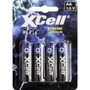 XCell XTREME FR6/L91 AA batterij (penlite) Lithium 1.5 V 4 stuk(s)